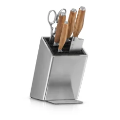 Grand Wood Messer-Set mit FlexTec Messerblock, 6-teilig