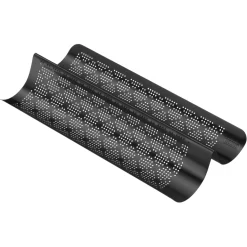 KAISER Inspiration Baguette-Backform, perforiert, 40 x 20 cm