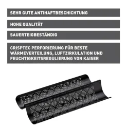 KAISER Inspiration Baguette-Backform, perforiert, 40 x 20 cm