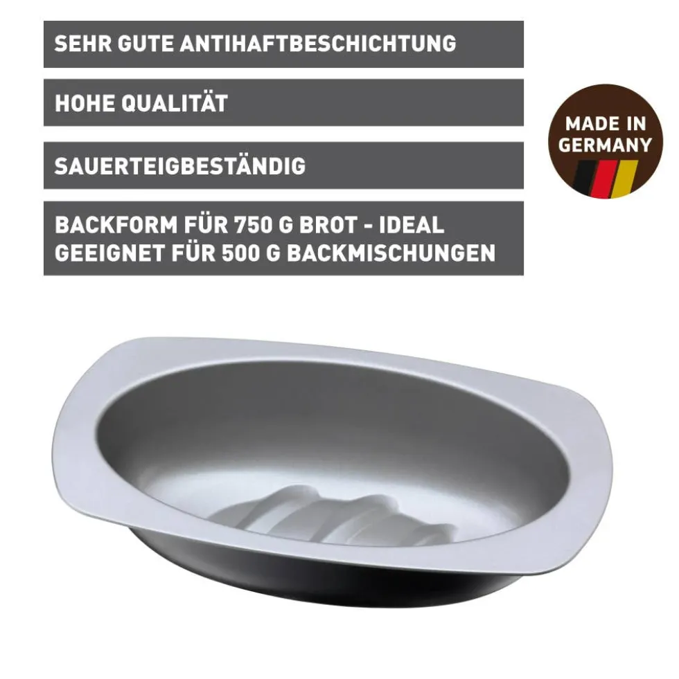 KAISER Inspiration Brotbackform, oval, 32 cm