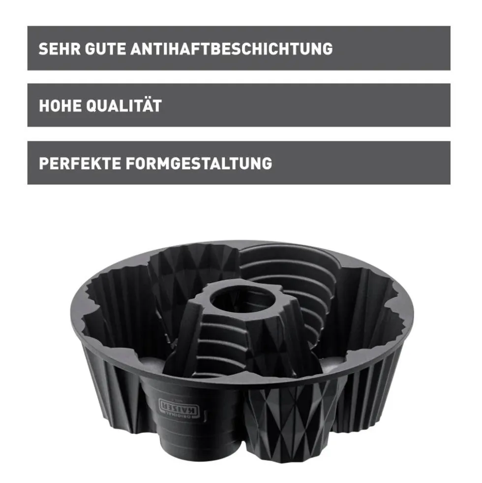 KAISER Inspiration Bundform Tartes und Törtchen, 26 cm