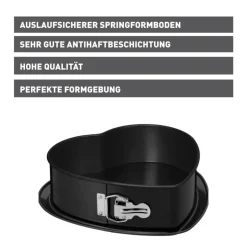 KAISER Inspiration Springform Herzkuchen, 25 x 26 x 7 cm