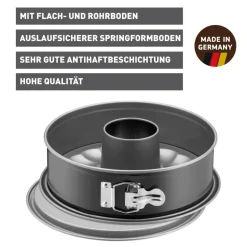 KAISER Inspiration Springform mit Rohrboden, 26 cm