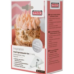 KAISER Inspiration Spritzbeutel-Set, 5-teilig