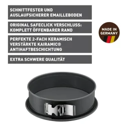 KAISER La Forme Plus Springform mit SafeClick, 26 cm