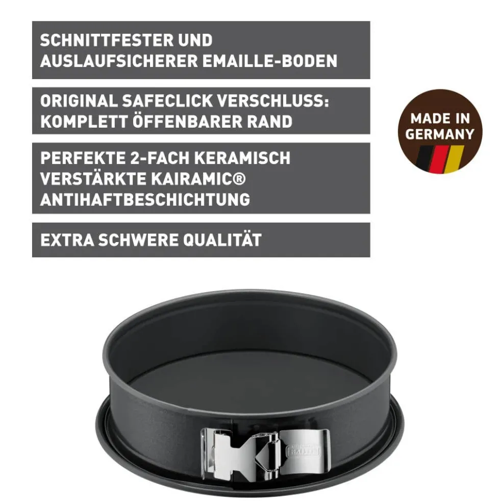 KAISER La Forme Plus Springform mit SafeClick, 28 cm