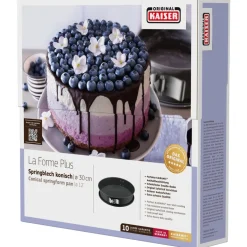 KAISER La Forme Plus Springform mit SafeClick, konisch, 30 cm