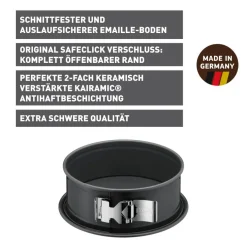 KAISER La Forme Plus Springform mit SafeClick, 20 cm