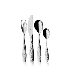 Kinderbesteck-Set Faultier Tommi, 4-teilig