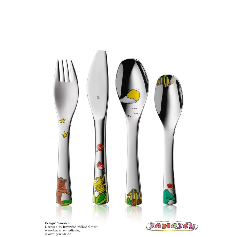 Kinderbesteck-Set Janosch, 4-teilig