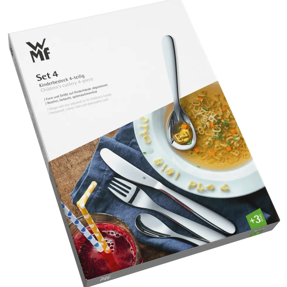 Kinderbesteck-Set Knuddel, 4-teilig