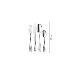 Kinderbesteck-Set Tiere, 4-teilig