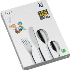 Kinderbesteck-Set Zwerge, 4-teilig