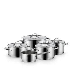 Koch-Set: WMF Aparto Topf-Set, 5-teilig, Devil Bratpfannen-Set, 2-teilig und Profi Plus Pfannenwender, 32cm