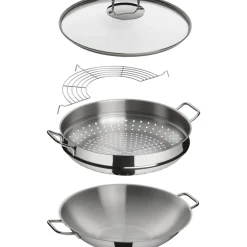 Macao Wok-Set, 36 cm, 4-teilig
