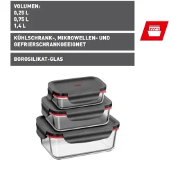 Multifunktionsschalen-Set, 3-teilig Storio