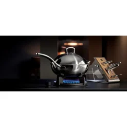 Multiply Wok mit Edelstahldeckel, 32 cm