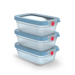 oneClick Frischhaltedosen 3-teiliges Set (3x 0,5 L) N12305