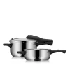 Perfect One Pot Schnellkochtopf-Set, 22 cm, 4,5 und 3,0 Liter