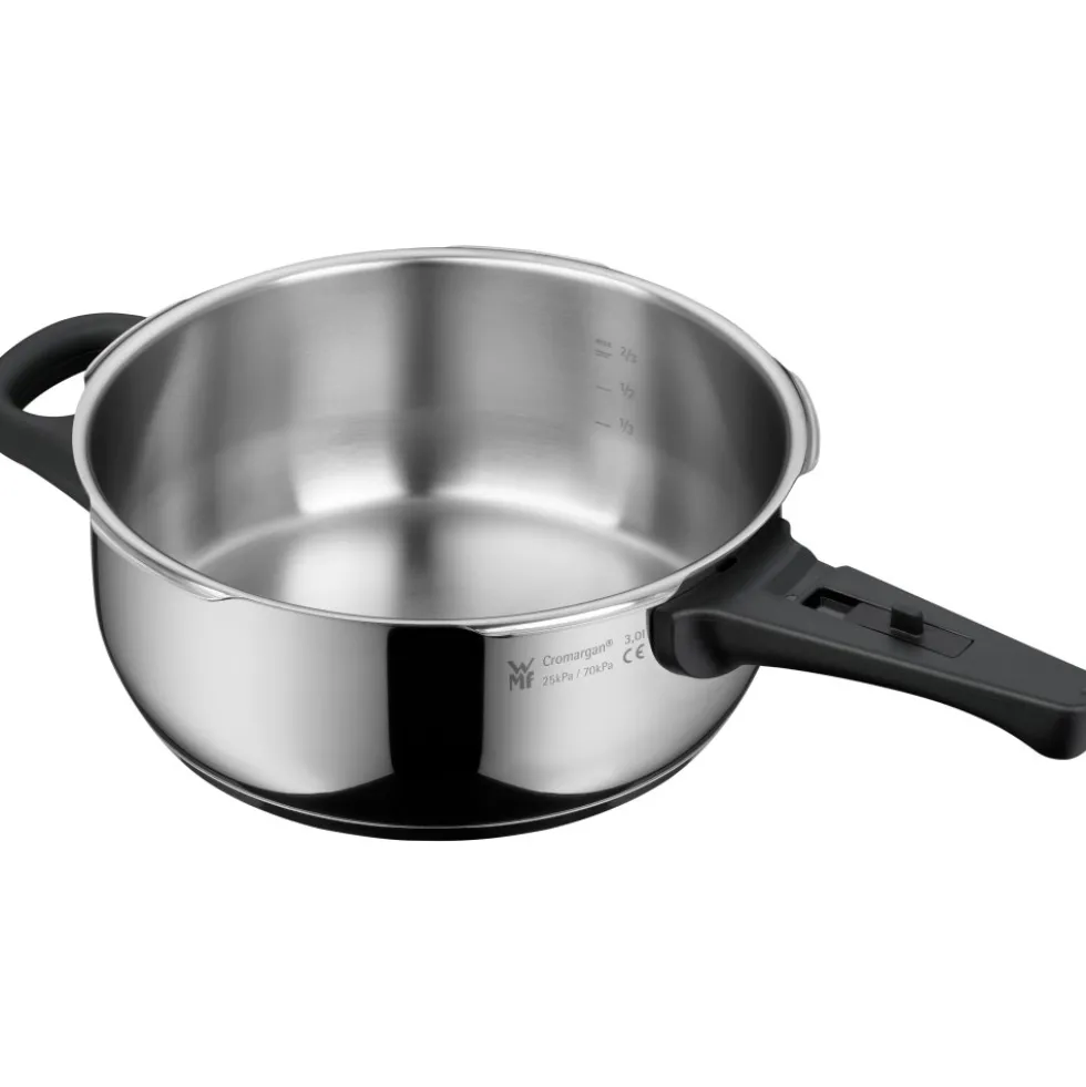 Perfect One Pot Schnellkochtopf-Set, 22 cm, 3 & 4,5 L, stapelbar, mit Dämpfeinsatz