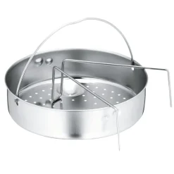 Perfect One Pot Schnellkochtopf mit Dampfgareinsatz, 22 cm, 6,5 Liter