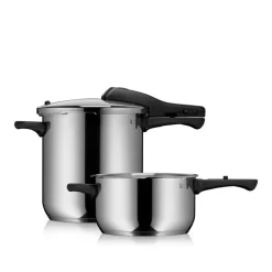 Perfect One Pot Schnellkochtopf-Set, 22 cm, 8,5 und 4,5 Liter