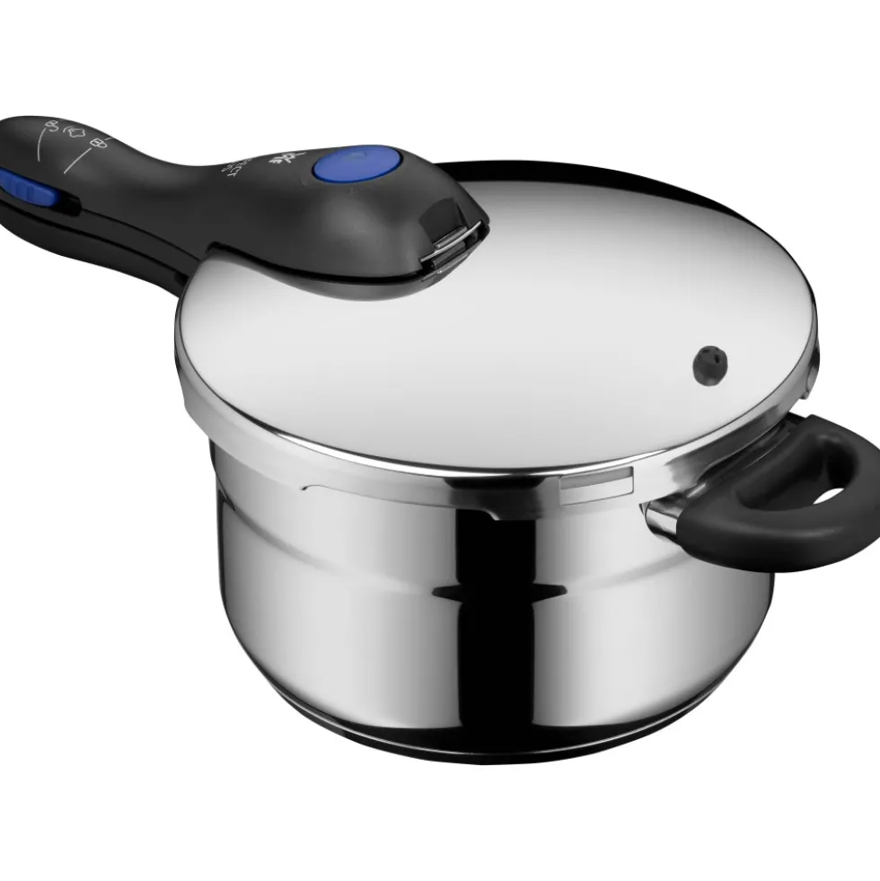 Perfect Plus One Pot Schnellkochtopf-Set, 22 cm, 3 & 4,5 L, stapelbar, mit Dämpfeinsatz