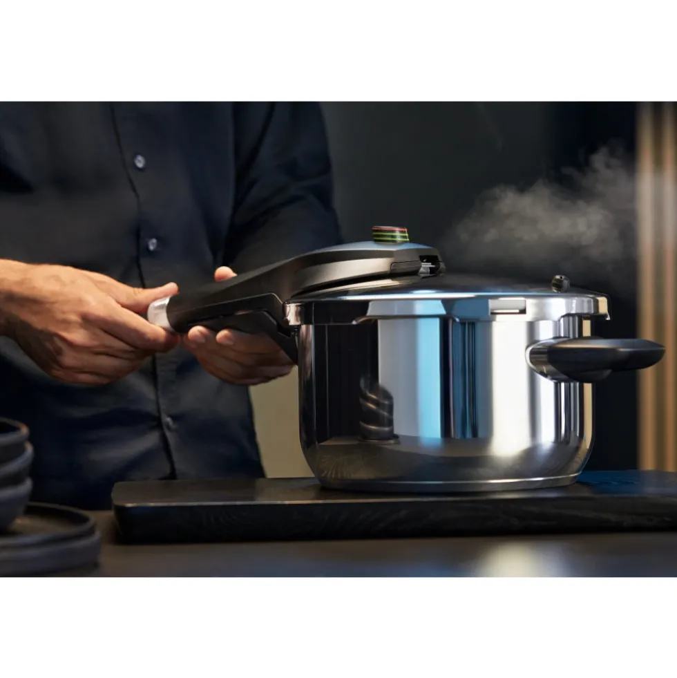 Perfect Premium One Pot Schnellkochtopf-Set mit Dampfgareinsatz, 22 cm, 4,5 und 3,0 Liter