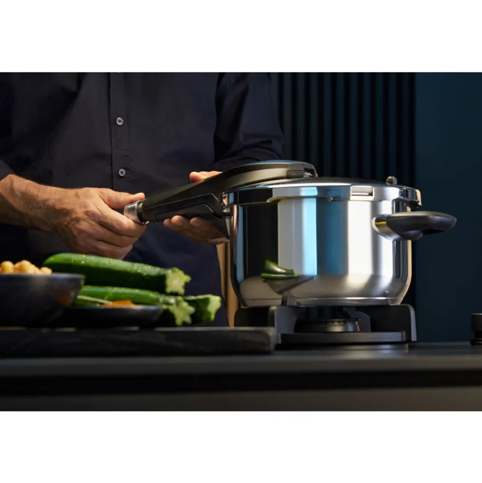 Perfect Premium One Pot Schnellkochtopf-Set mit Dampfgareinsatz, 22 cm, 4,5 und 3,0 Liter