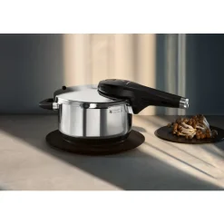 Perfect Premium One Pot Schnellkochtopf-Set mit Dampfgareinsatz, 22 cm, 4,5 und 3,0 Liter, stapelbar