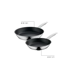 PermaDur Advance Pfannen-Set, 2-teilig, 24 und 28 cm