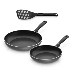 PermaDur Inspire Stielpfannen-Set (24 und 28 cm) mit Pfannenwender