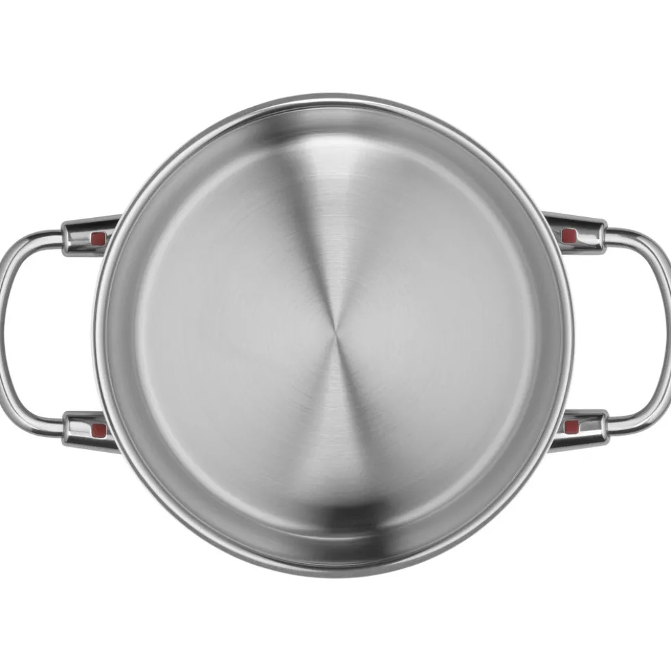 Quality One Bratentopf mit Deckel, 20 cm