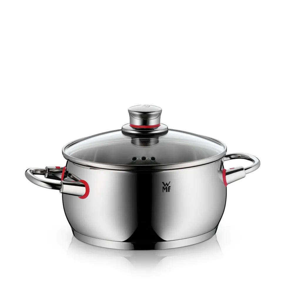 Quality One Bratentopf mit Deckel, 20 cm