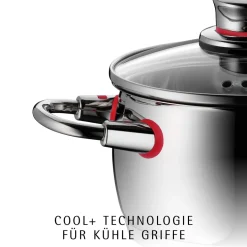 Quality One Kochtopf mit Deckel, 24 cm