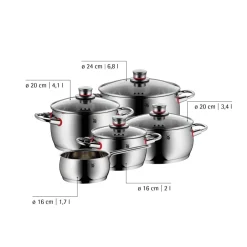 Quality One Topf-Vorteils-Set*, 5-teilig