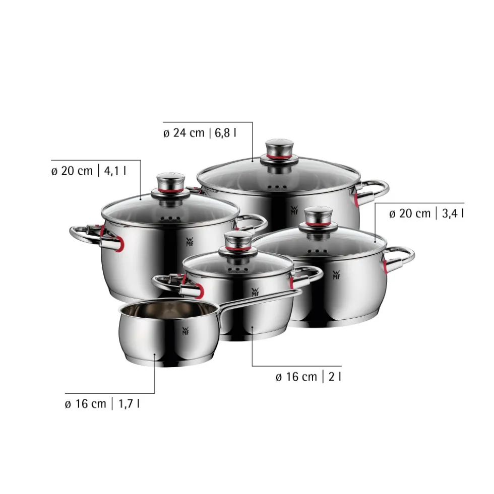 Quality One Topf-Vorteils-Set*, 5-teilig