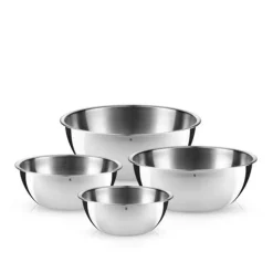 Set: Gourmet Küchenschüssel-Set, 4-teilig, mit Profi Plus Schneebesen-Set, 3-teilig