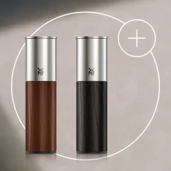Set: Nature Pro Gewürzmühlen in braun und schwarz