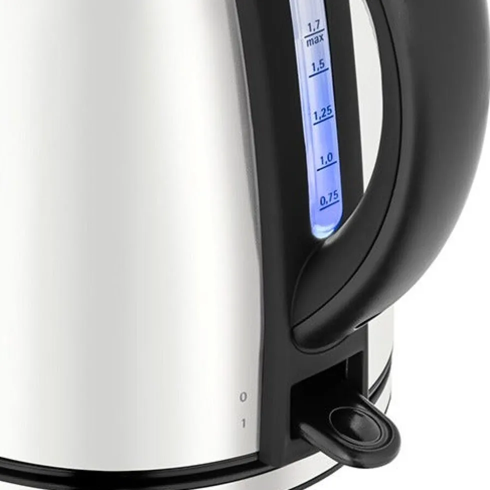 Set: WMF Stelio Wasserkocher 1,7L und Filterkaffeemaschine aus Glas, Paper White