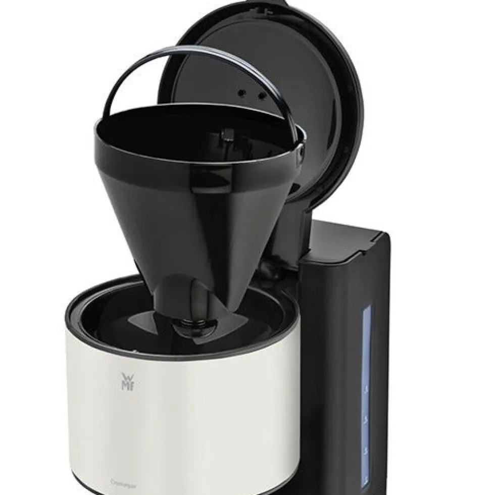 Set: WMF Stelio Wasserkocher 1,7L und Filterkaffeemaschine aus Glas, Paper White