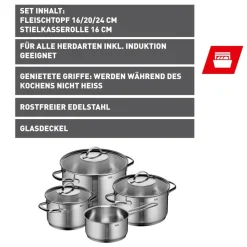 Silit Achat Topf-Set, 4-teilig