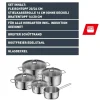 Silit Alicante Topf-Set, 5-teilig