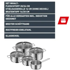 Silit Alicante Topf-Set, 5-teilig