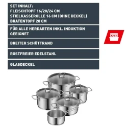 Silit Alicante Topf-Set, 5-teilig