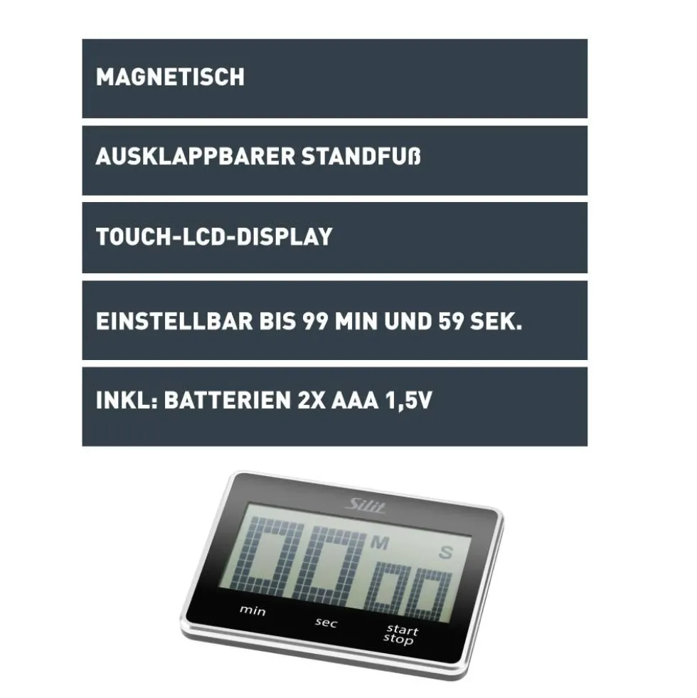 Silit Attimo Digitaler Kurzzeitmesser