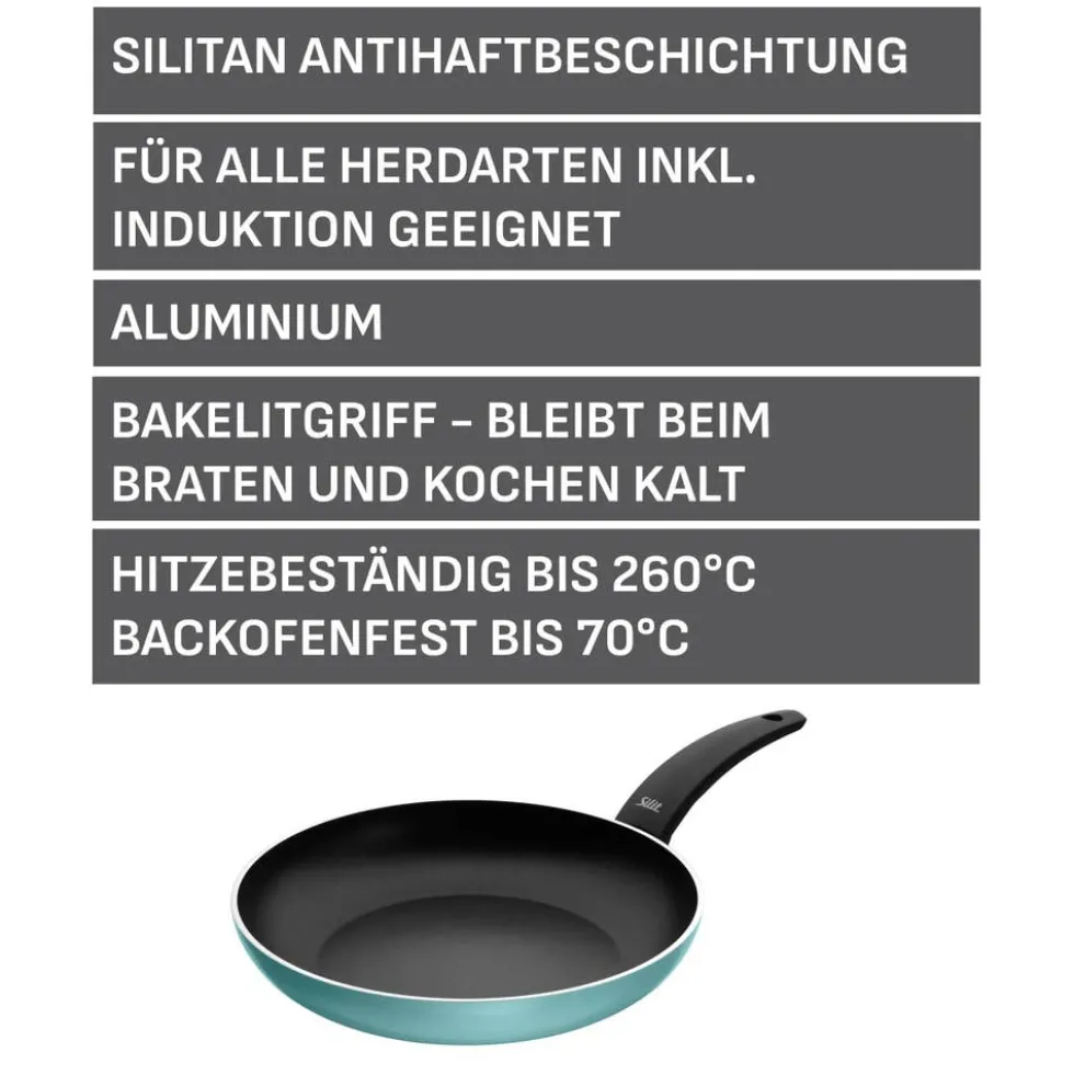 Silit Belluna Stielpfanne, 28 cm, Grün
