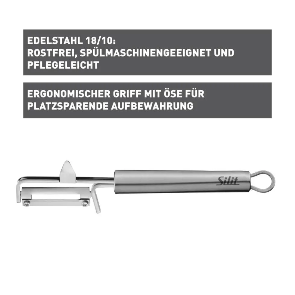 Silit Classic Line Gemüseschäler, 19 cm