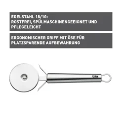 Silit Classic Line Pizzaschneider, 22 cm