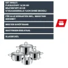 Silit Diamant Topf-Set, 4-teilig